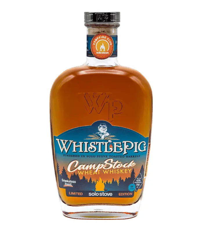 Whistlepig Camp Stock Solo Stove Limited Edition Wheat Whiskey