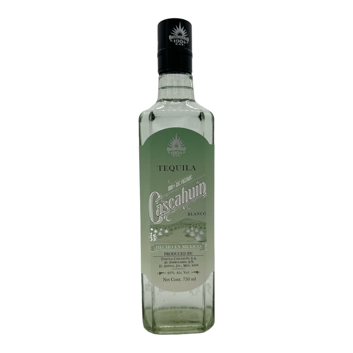 Cascahuin Blanco Tequila