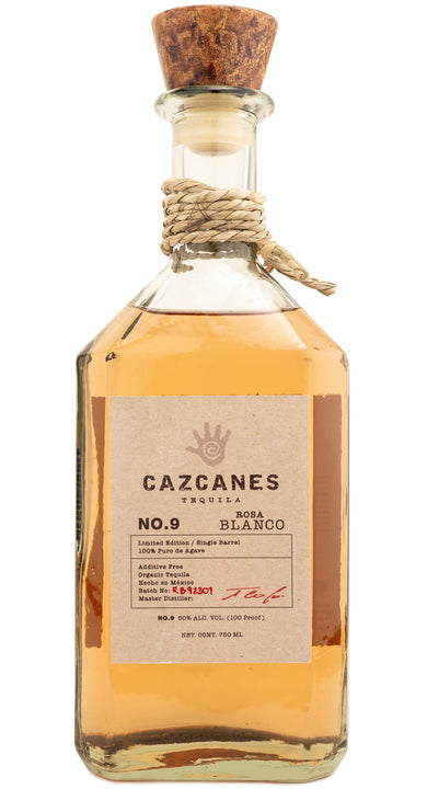 Cazcanes No.9 Rosa Blanco Tequila Limited Edition