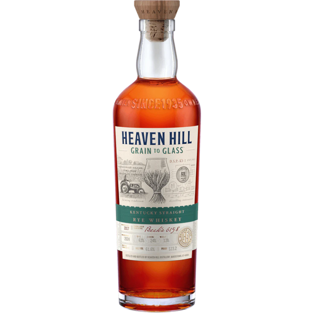 Heaven Hill Grain To Glass Kentucky Rye Whiskey