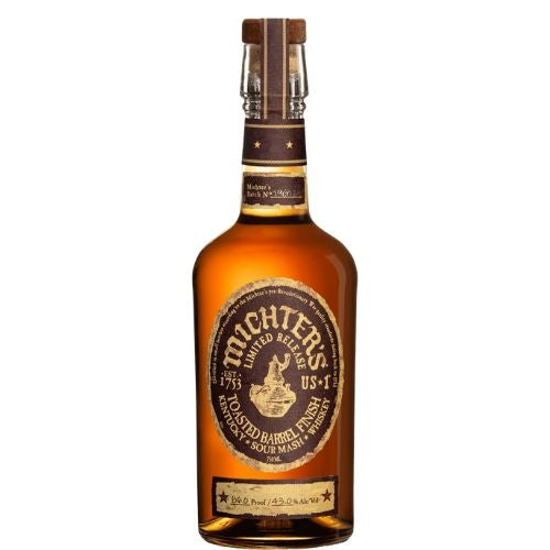 MICHTER'S TOASTED BARREL FINISH KENTUCKY SOUR MASH WHISKEY LIMITED RELEASE 750ML