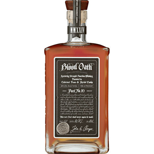 Blood Oath Bourbon Pact No. 10