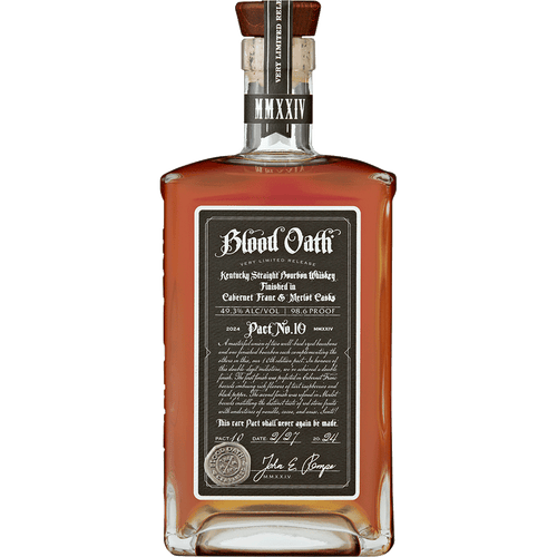 Blood Oath Bourbon Pact No. 10