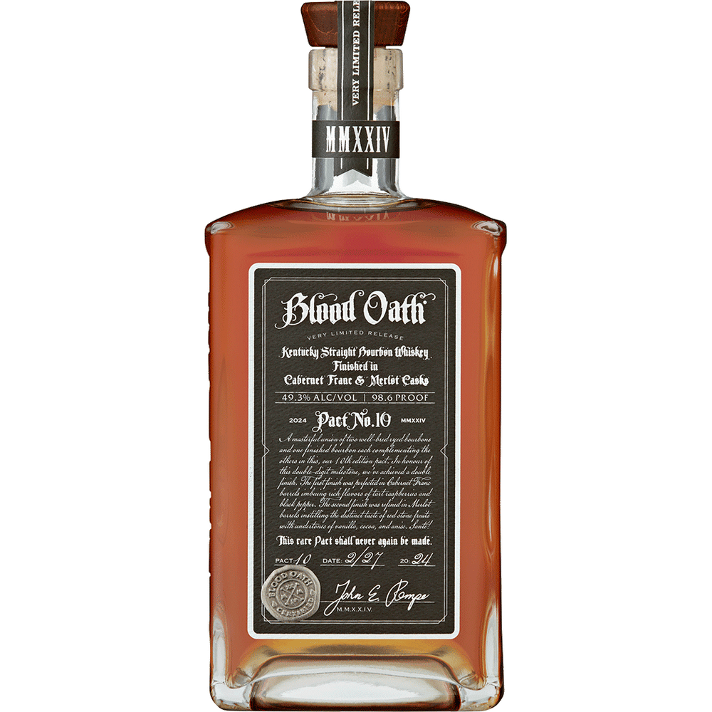 Blood Oath Bourbon Pact No. 10