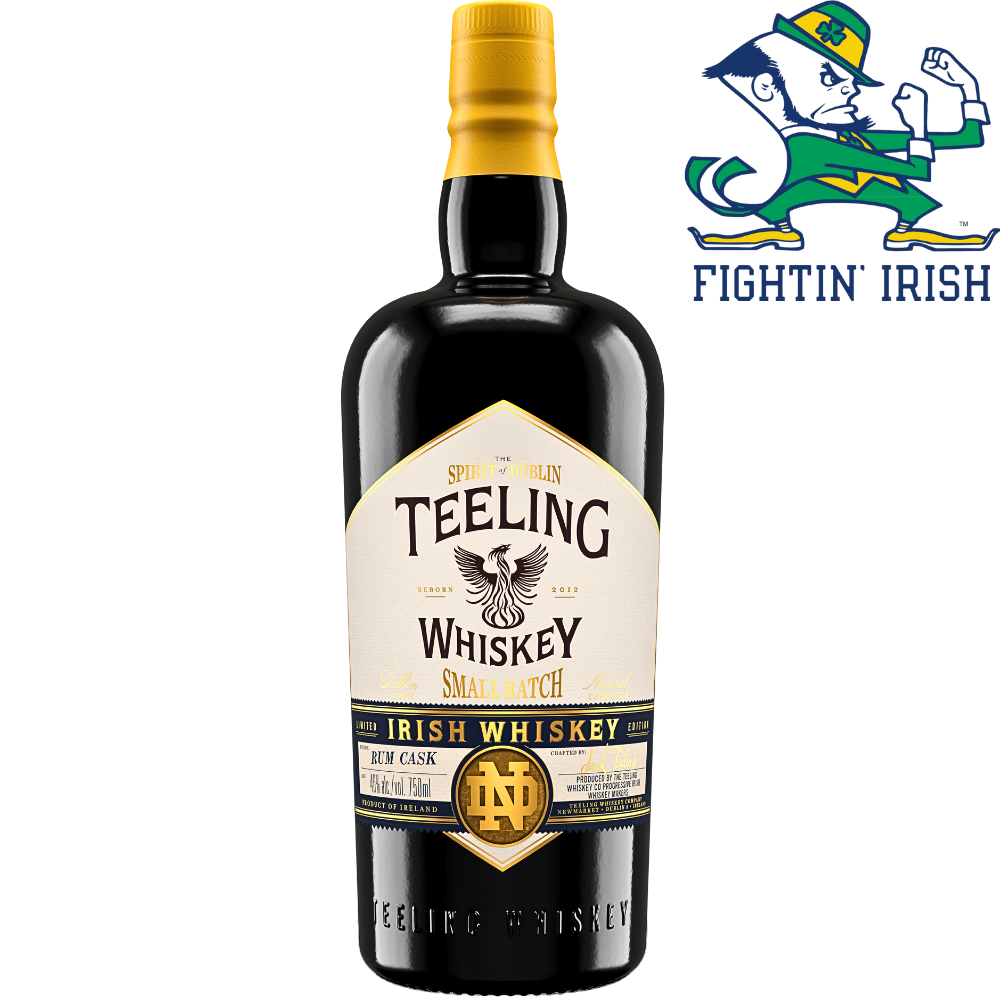 Teeling X Notre Dame Small Batch Irish Whiskey Limited Edition