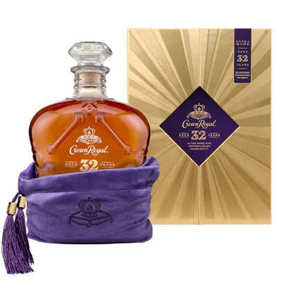 CROWN ROYAL 32 YEAR OLD EXTRA RARE WHISKY 750 ML