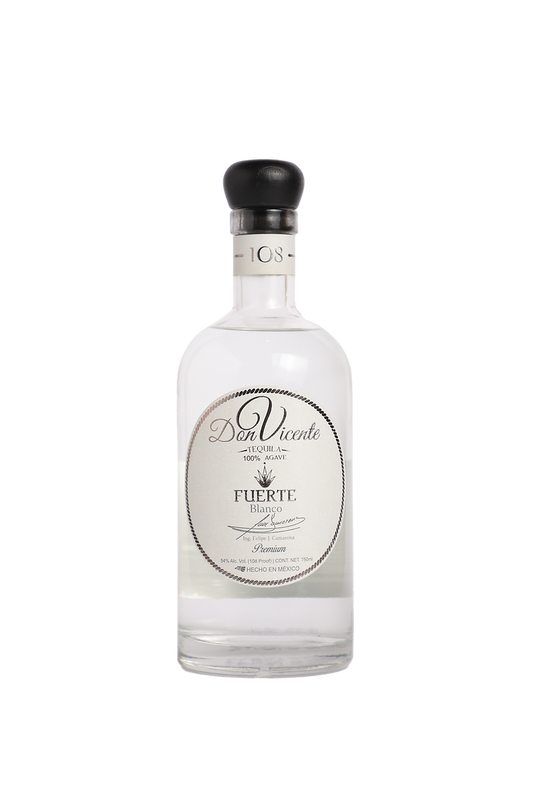 Don Vicente Fuerte High Proof Blanco Tequila