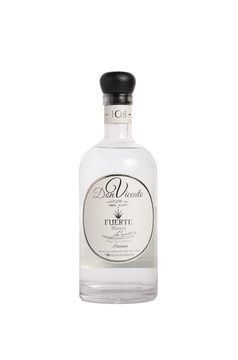 Don Vicente Fuerte High Proof Blanco Tequila