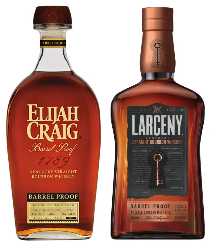 ELIJAH CRAIG & LARCENY BATCH C924 BARREL PROOF BOURBON BUNDLE