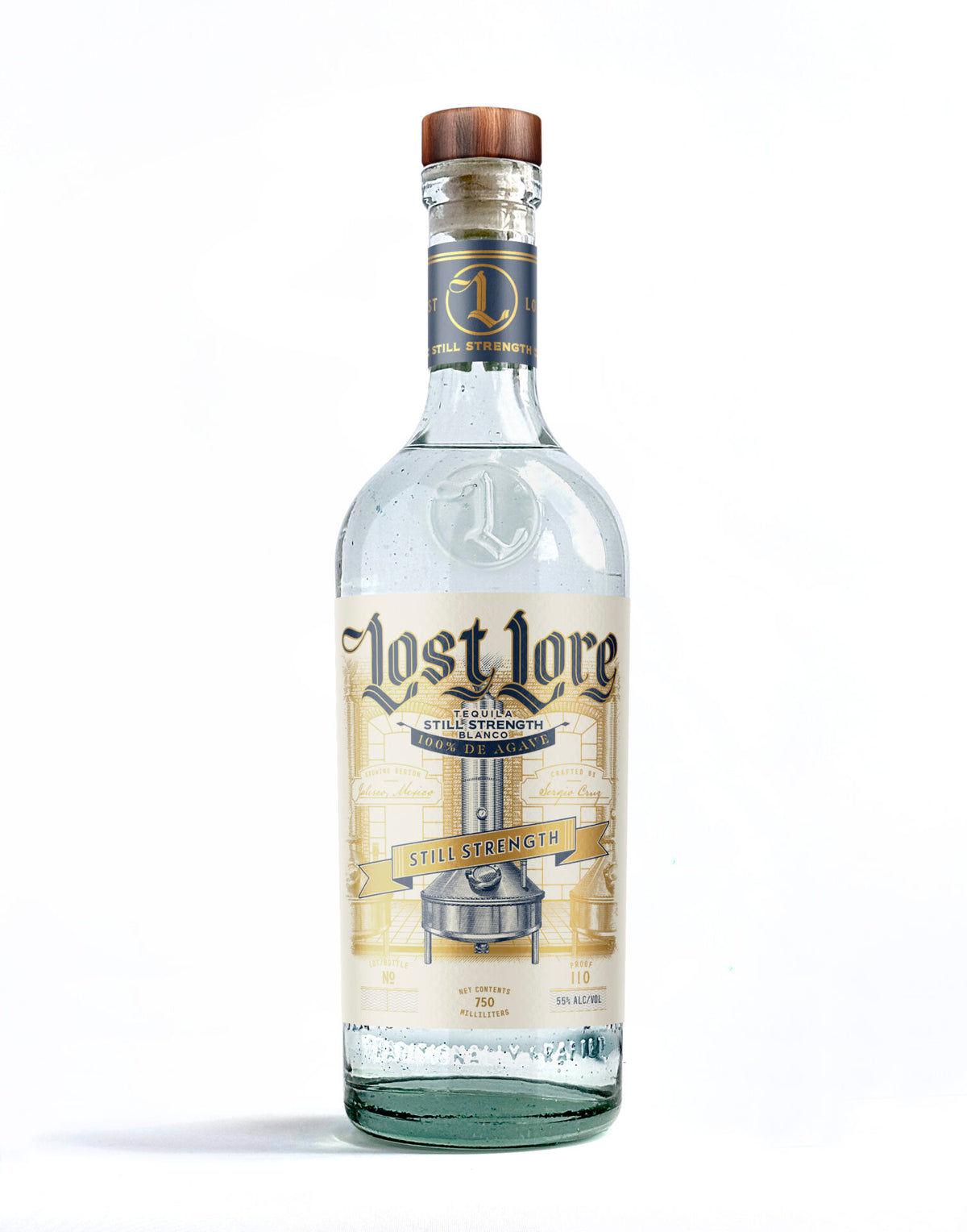 Lost Lore Blanco Still Strength Tequila 110 Proof