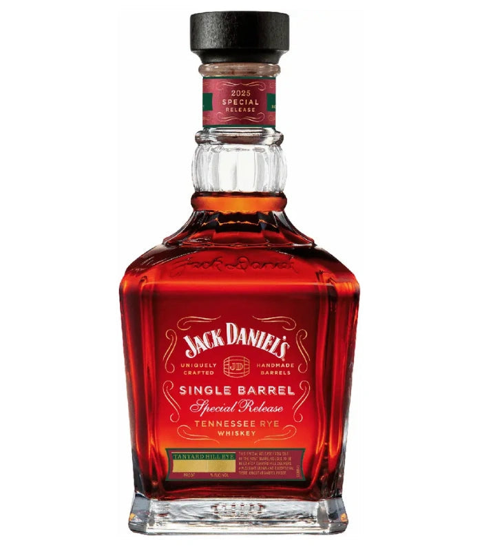 JACK DANIEL’S SINGLE BARREL 2025 SPECIAL RELEASE TANYARD HILL RYE 142.3 PROOF HAZMAT