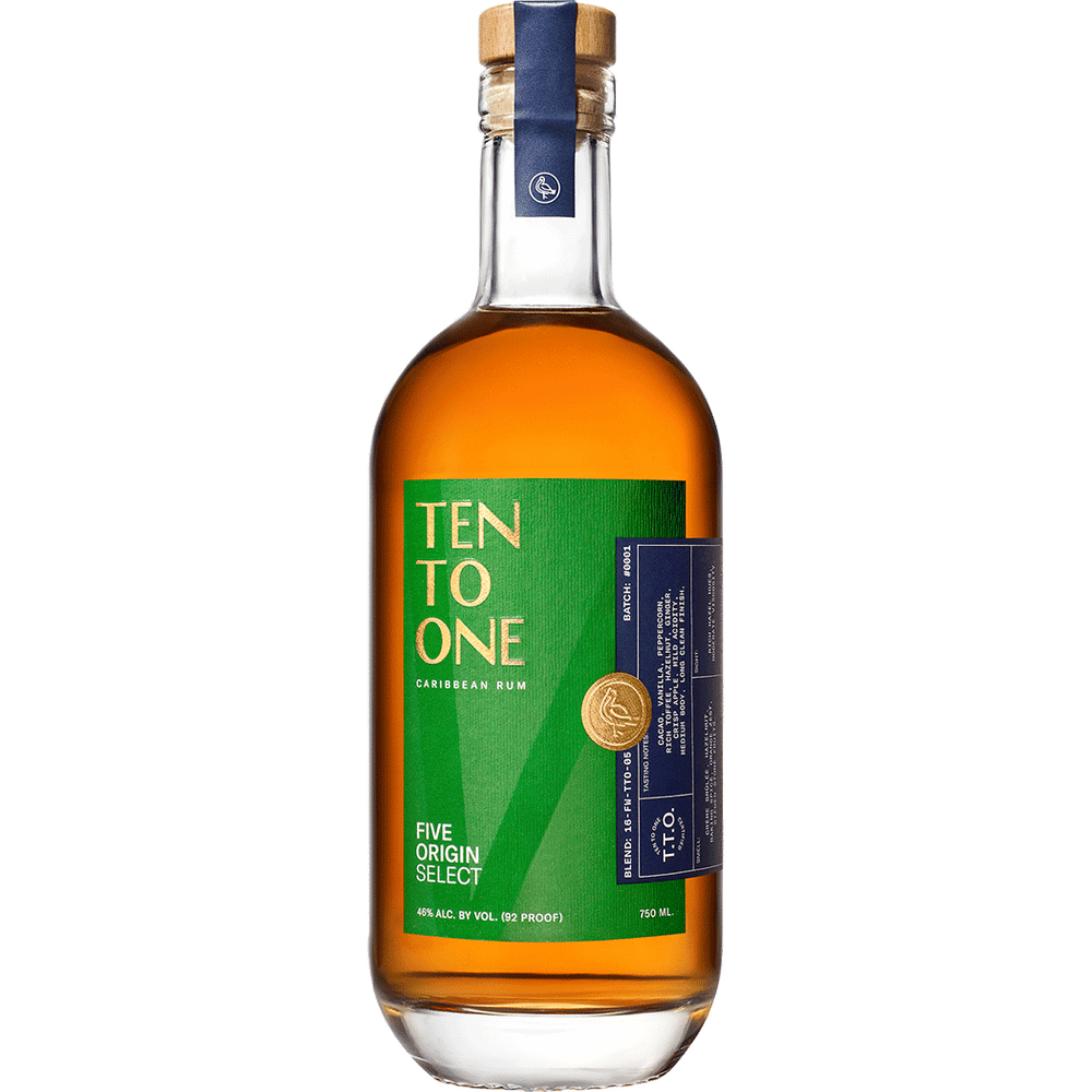 Ten To One Five Origin Select Caribbean Rum