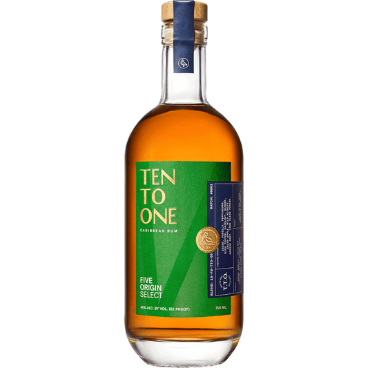 Ten To One Five Origin Select Caribbean Rum