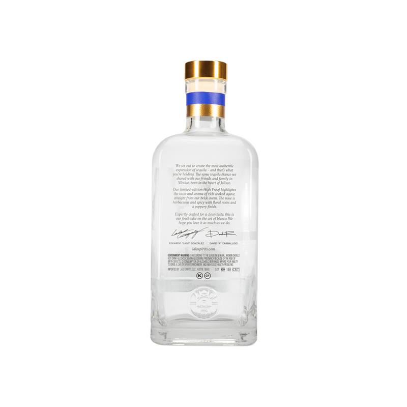 LALO Tequila High Proof