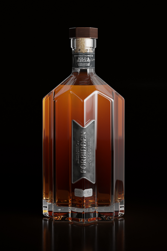 Forbidden Bourbon by Marianne Eaves Small Batch Wheated Bourbon Batch #3.
