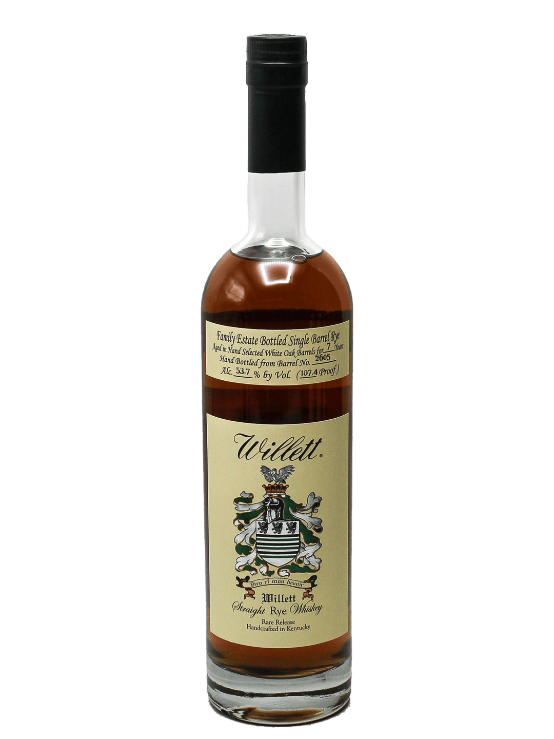 Willett Family Estate Single Barrel Bourbon 7 Year Old 2024 “Midnight Mash”