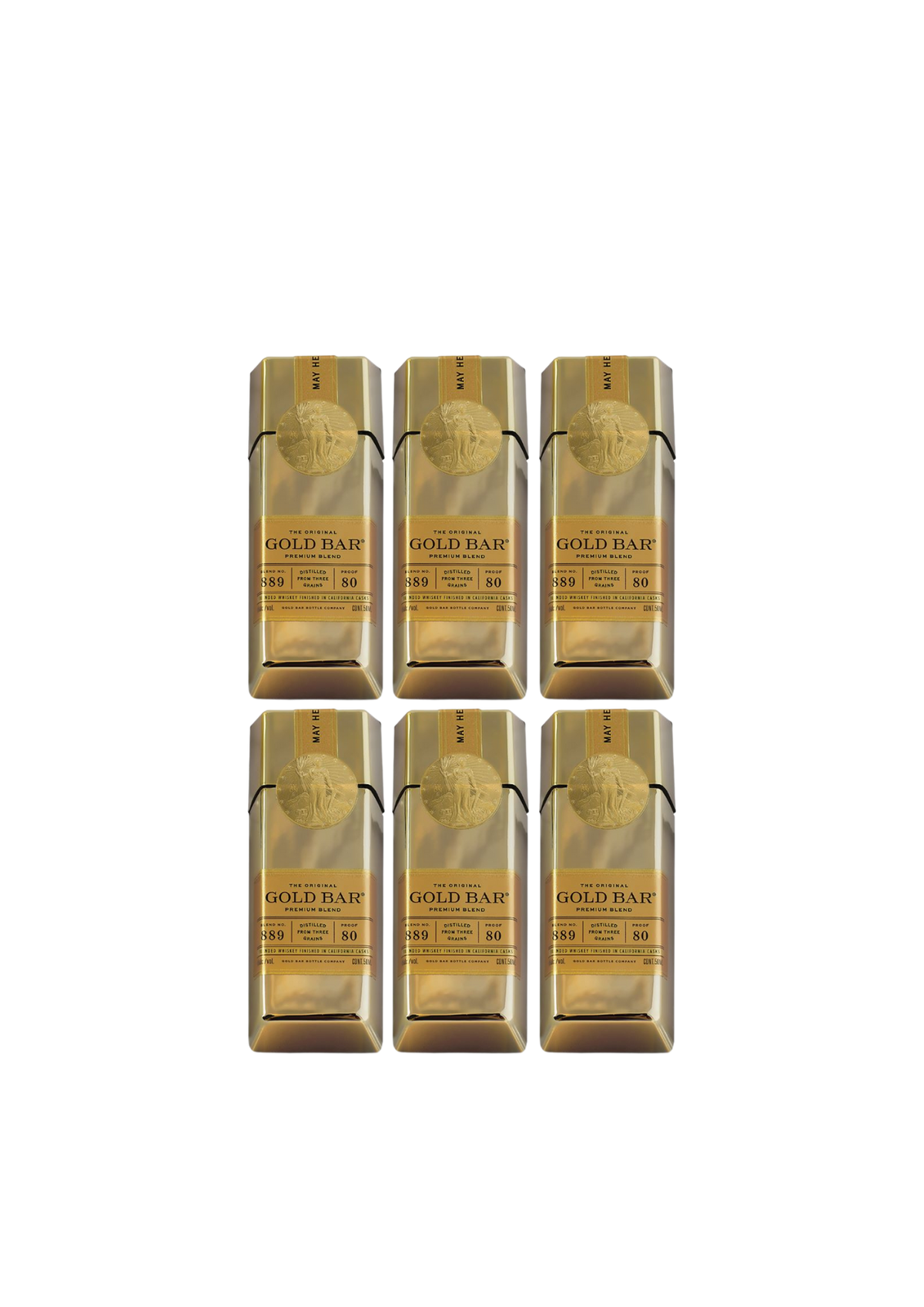 The Original Gold Bar Mini 6 Pack 50ml
