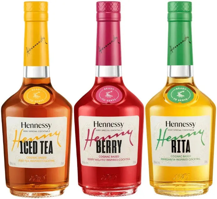 HENNESSY READY-TO-SERVE COCKTAIL VARIETY BUNDLE 3 X 375ML
