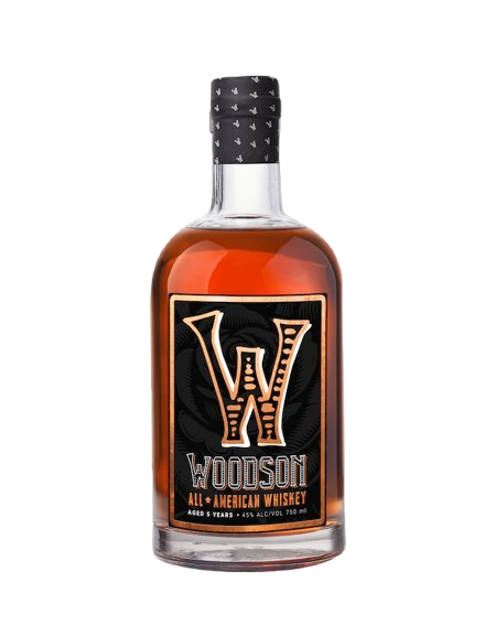 WOODSON WHISKEY ALL-AMERICAN 5 YEAR AGED 90 PROOF