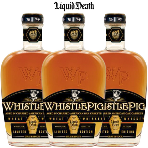 WHISTLEPIG X LIQUID DEATH GRAVESTOCK WHEAT WHISKEY LIMITED EDITION