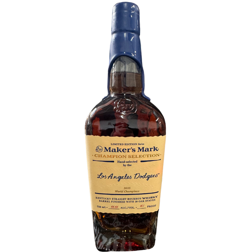 MAKER'S MARK LOS ANGELES DODGERS CHAMPIONSHIP SELECTION 2025 WORLD CHAMPIONS