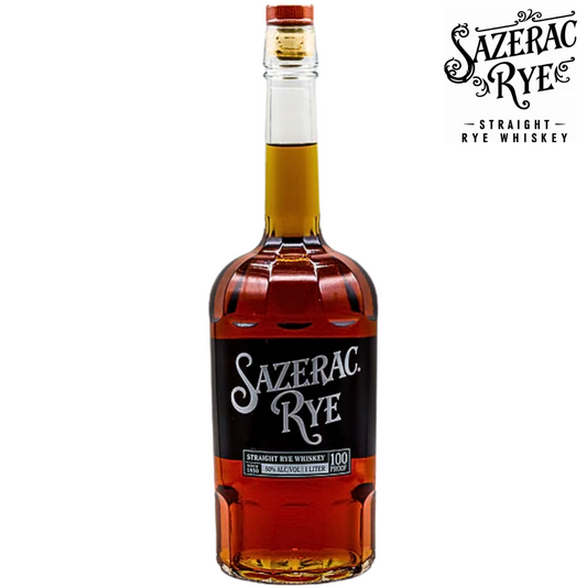 SAZERAC RYE WHISKEY 100 PROOF 1Liter