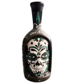 DOS ARTES CALAVERA DOBLE BARRICA TEQUILA AÑEJO 2025 EDITION 1L SKULL