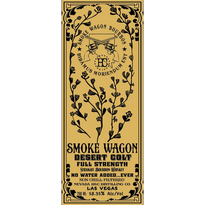 Smoke Wagon Desert Colt Full Strength Las Vegas Bourbon
