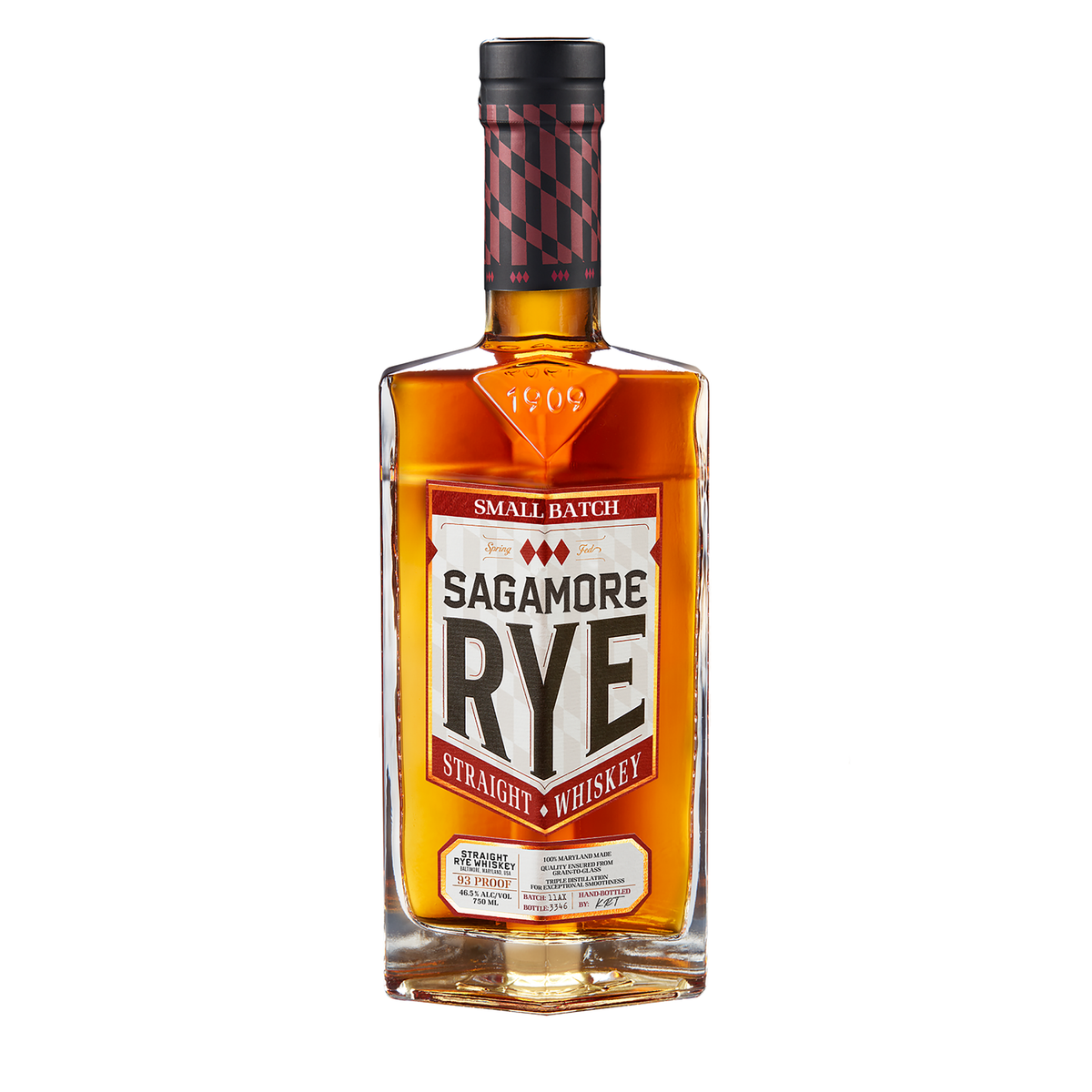 SAGAMORE RYE WHISKEY SMALL BATCH