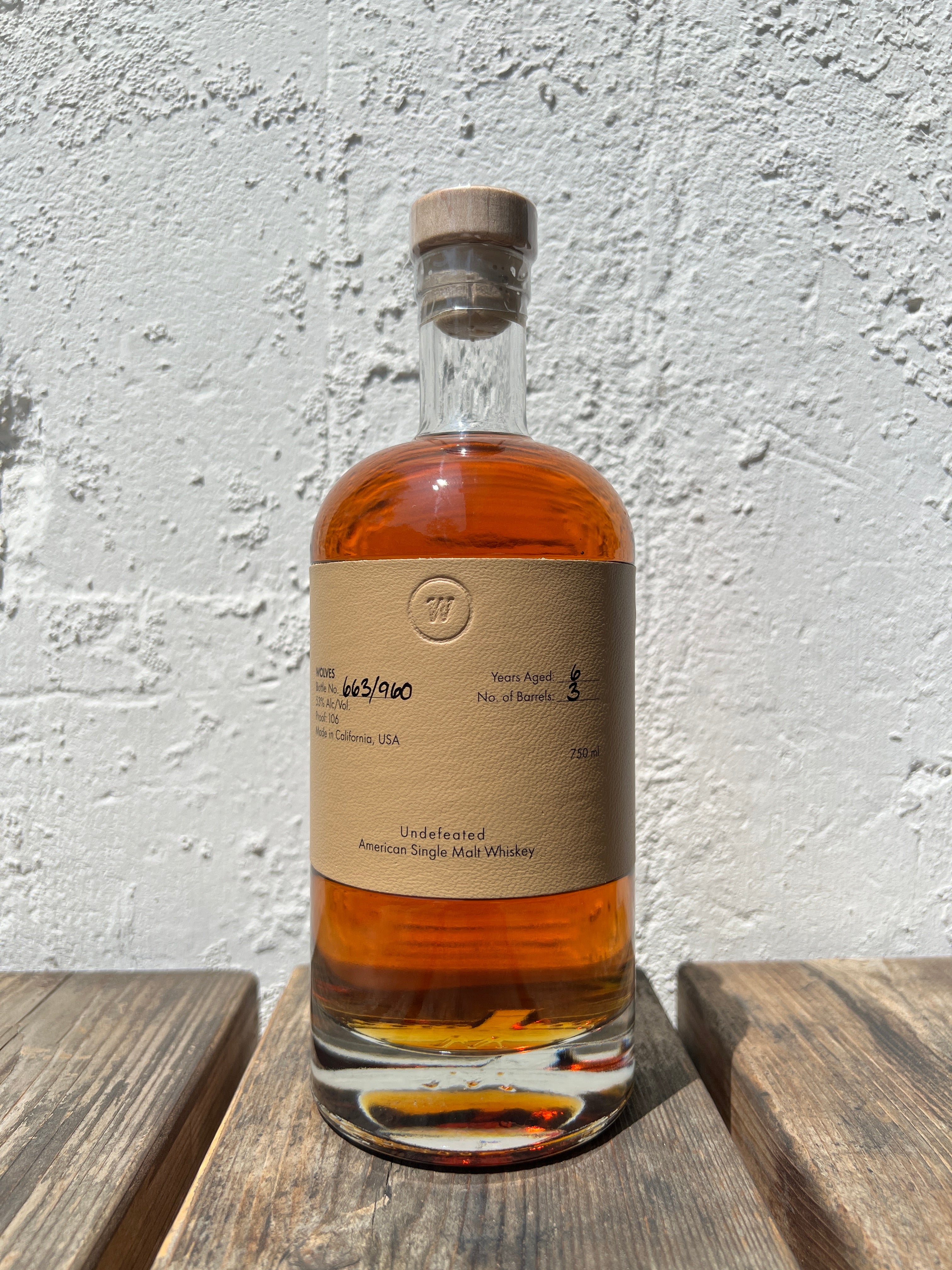 Wolves Undefeated 6 Yr Single Malt – Epic Wine & Spirits