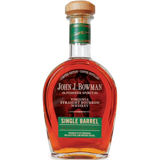 John J. Bowman Single Barrel Bourbon Whiskey