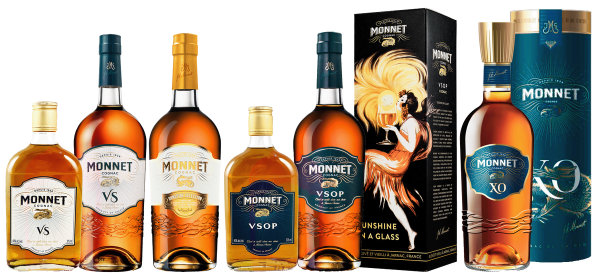 Cognac Monnet VSOP Capiello (Approaching 200 yr Anniversary)