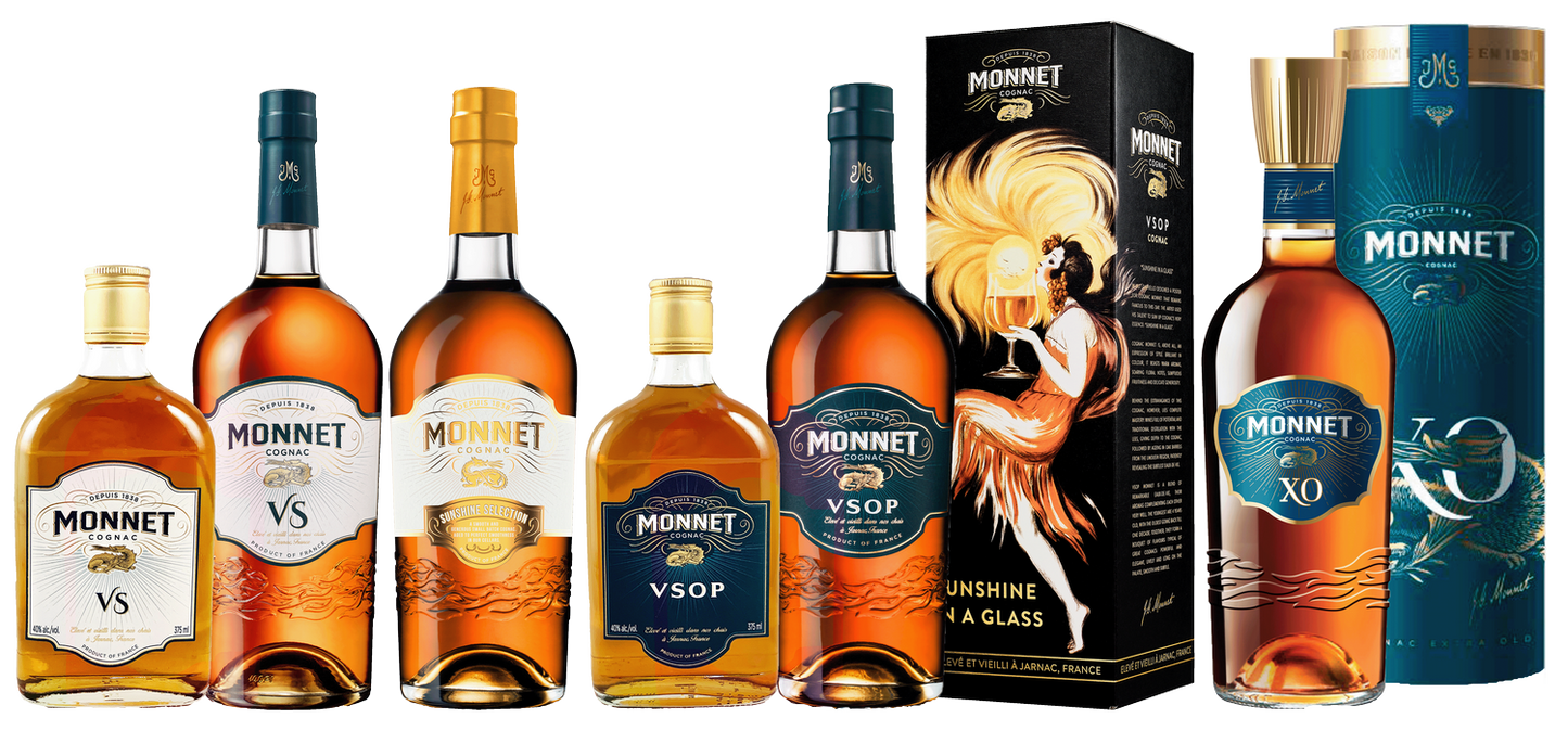Cognac Monnet VSOP Capiello (Approaching 200 yr Anniversary)