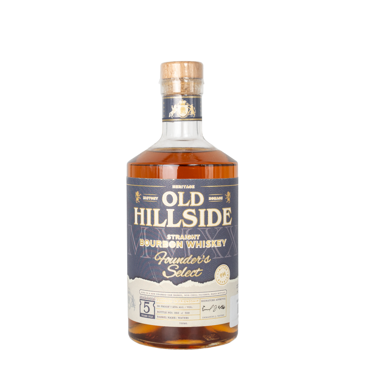 Old Hillside Founder's Select Whiskey