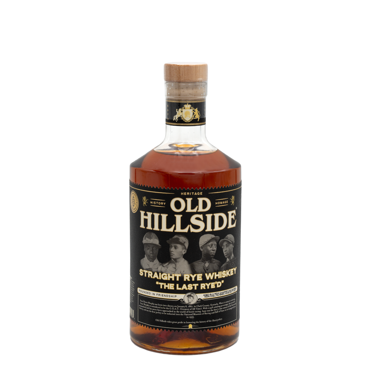 Old Hillside Straight Rye Whiskey "the Last Rye'd" 52% ABV