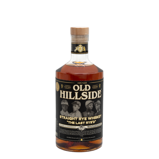 Old Hillside Straight Rye Whiskey "the Last Rye'd" 52% ABV