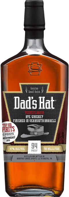 Dad'S Hat Pennsylvania Rye Whiskey Vermouth Finished