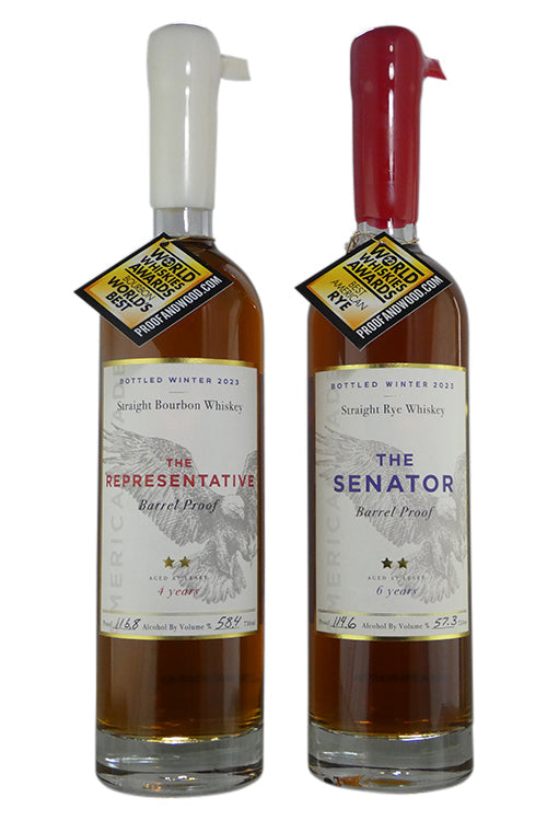 Vote Whiskey 2-Pack Representative & Senator 750Ml 2-Pk