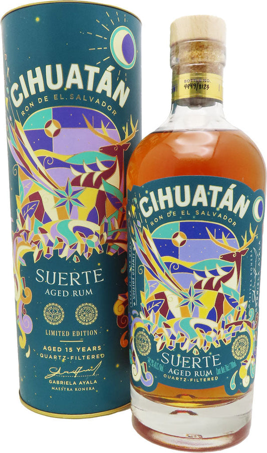 Ron Cihuatan Suerte 15 Year Rum (limited release!) (NEW!)