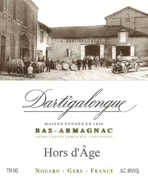 Dartigalongue Armagnac Hors d'Age (min 15yrs old)