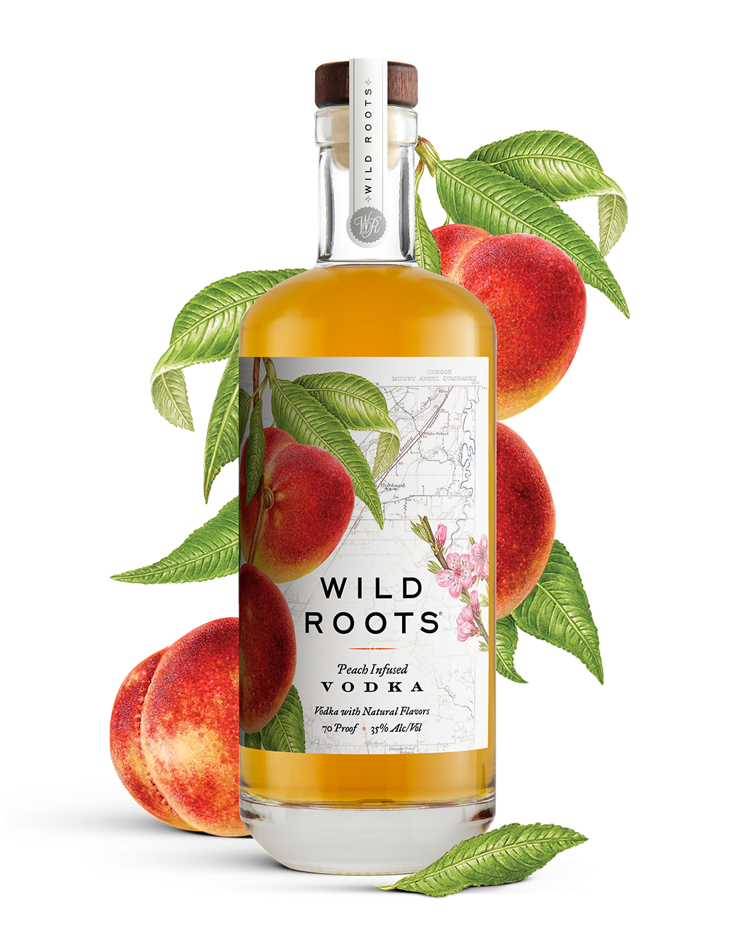 Wild Roots Peach Infused Vodka NEW!