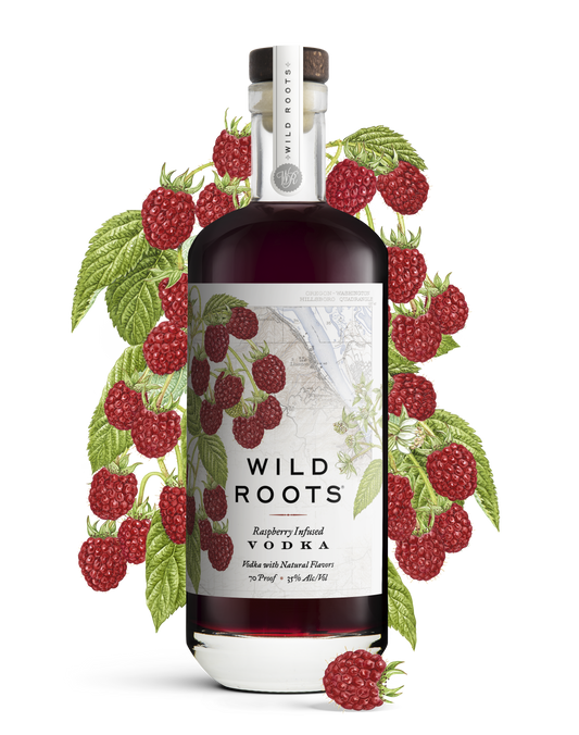 Wild Roots Rasberry Infused Vodka NEW!