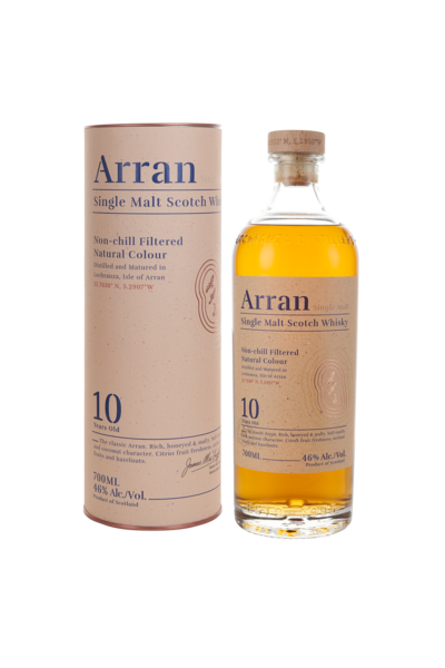 Arran 10 Year Old Single Malt Scotch Whisky