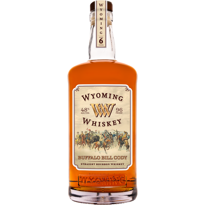 Wyoming Whiskey Buffalo Bill Cody 6 Year Straight Bourbon Whiskey