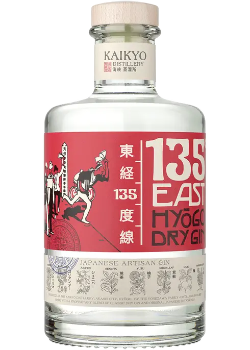 135 East Hyogo Dry Japanese Gin