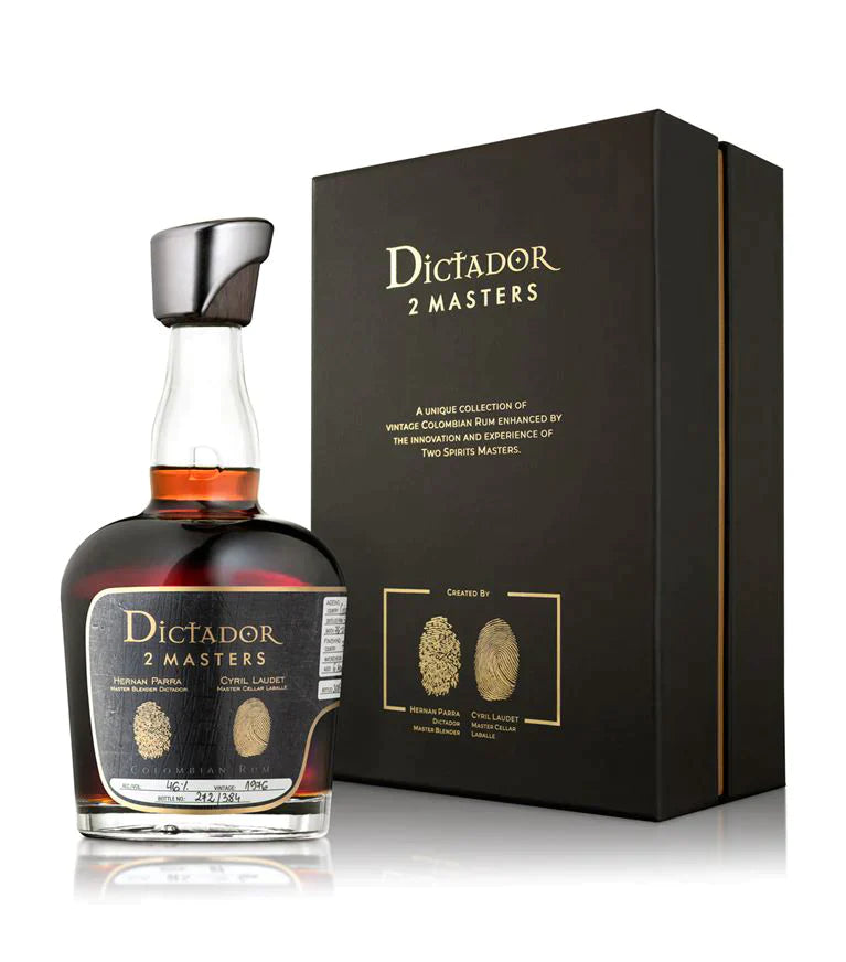 Dictador 2 Masters Hardy Cognac 1984 Edition Rum