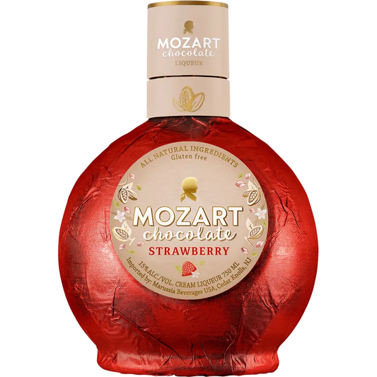 Mozart White Chocolate Strawberry Cream Liqueur