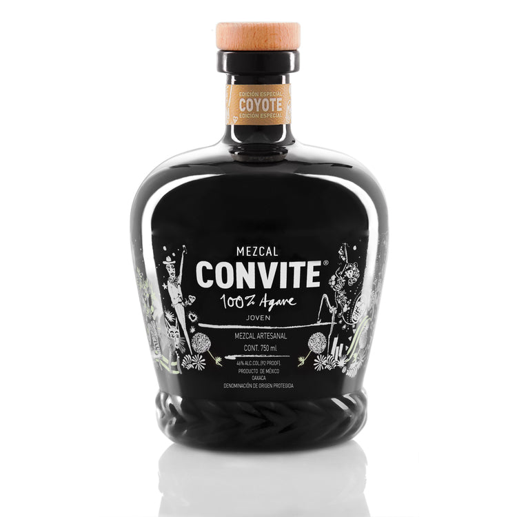 Convite Mezcal Artesanal Joven Coyote Edicion Especial