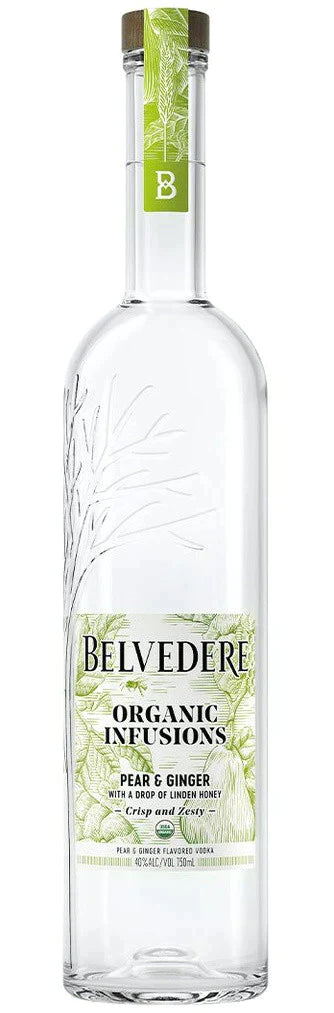 Belvedere Vodka Organic Infusions Pear & Ginger