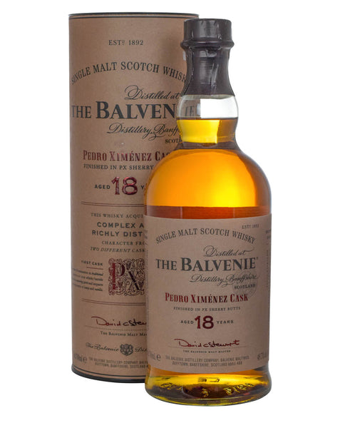 The Balvenie 18 Year Old Pedro Ximenez Cask Single Malt Scotch